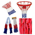 Polypropylene Red, White, Blue Basketball Net